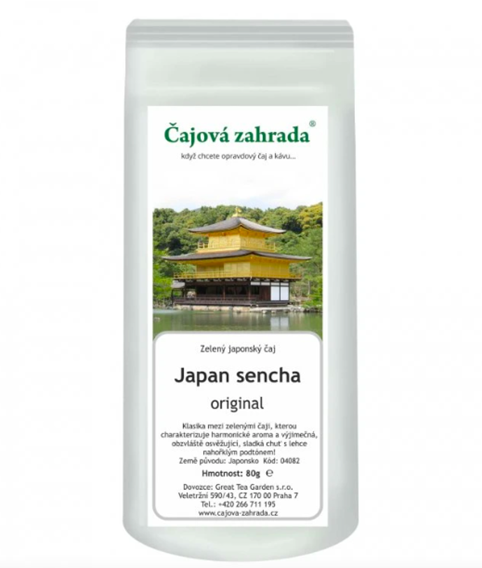 Japan Sencha - Zelený čaj (500 g, 899 Kč)
Japan Sencha - Zelený čaj (500 g, 899 Kč)