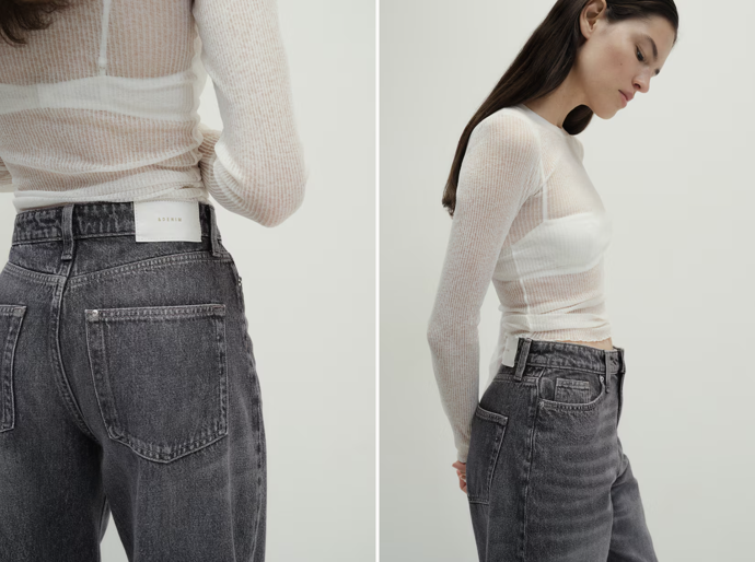 Barrel High Jeans, různé barvy, H&M, 839 Kč
