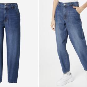 TOM TAILOR DENIM, Loosefit Džíny 'Barrel Mom Vintage', modrá džínovina, About you, 1.399 Kč 
