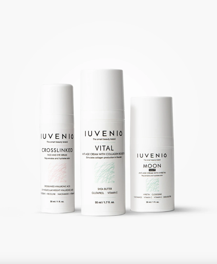 3 PEČUJÍCÍ PRODUKTY PROTI STÁRNUTÍ PLETI, Shea, Iuvenio.com, 1.710 Kč 
