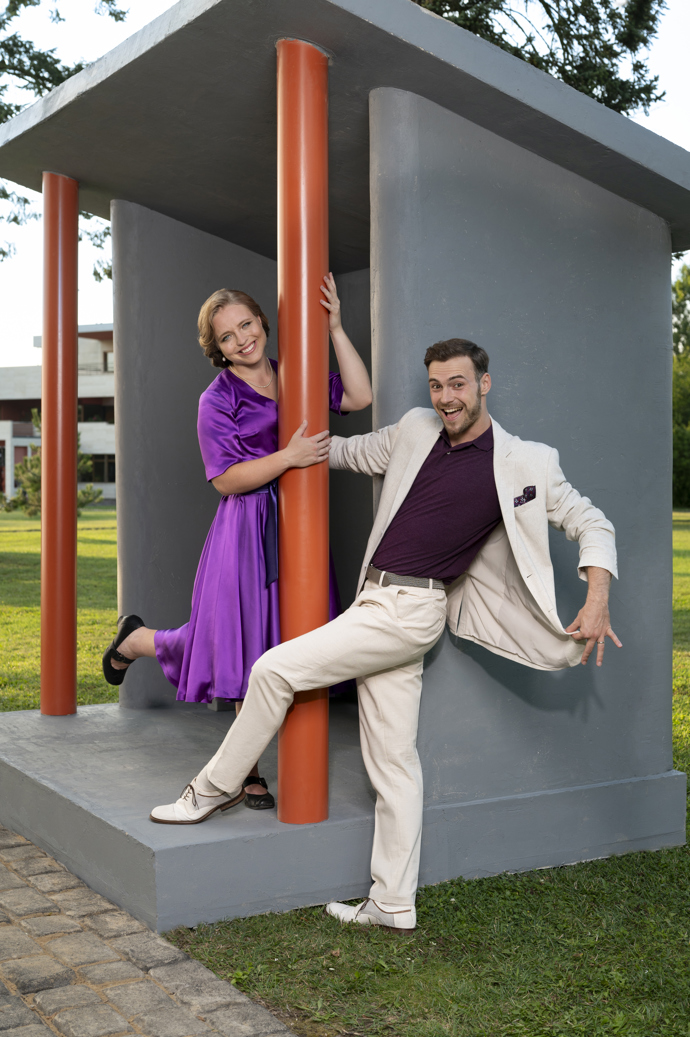 Kickboxerka Martina Ptáčková a tanečník Dominik Vodička
Kickboxerka Martina Ptáčková a tanečník Dominik Vodička