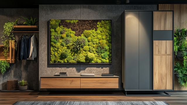 Mechový obraz Betonepox Meadow, eshop.nemec.eu, 11 845 Kč
