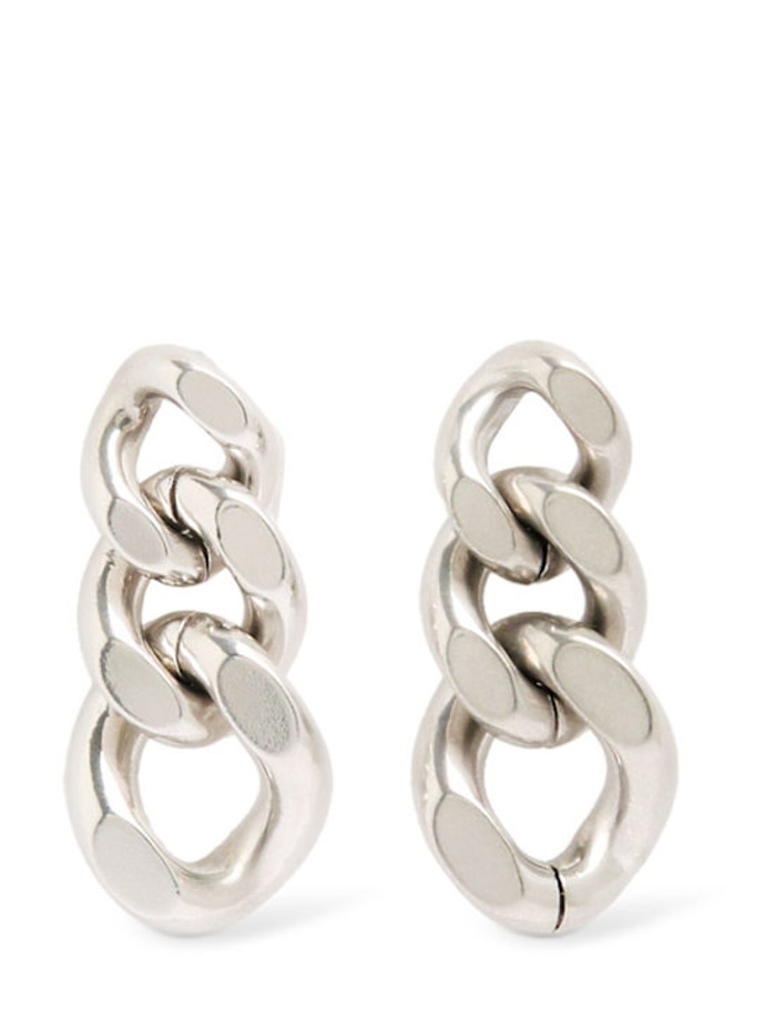 Náušnice řetěz Small chain pendant earrings, Jil Sander, 390 eur
