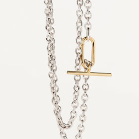 Řetěz s provlečením Long Beat Chain Necklace, Pdpaola, 8750 Kč
