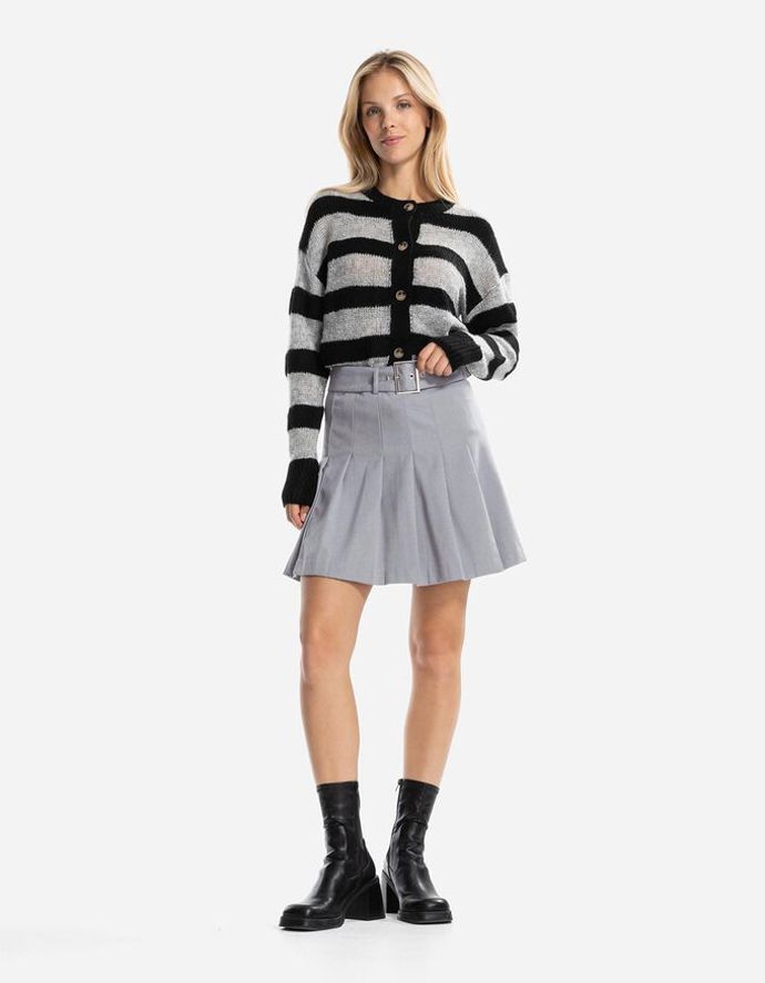 Skládaná sukně s opaskem, Takko Fashion, 499 Kč
Skládaná sukně s opaskem, Takko Fashion, 499 Kč