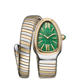 Hodinky Tadao Ando x Bvlgari Serpenti Tubogas, Bulgari, 19155 eur
Hodinky Tadao Ando x Bvlgari Serpenti Tubogas, Bulgari, 19155 eur