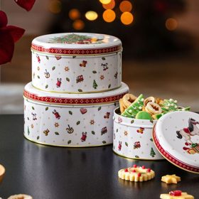 Winter Collage Accessoires sada kovových dóz na cukroví, Villeroy & Boch, 695 Kč
