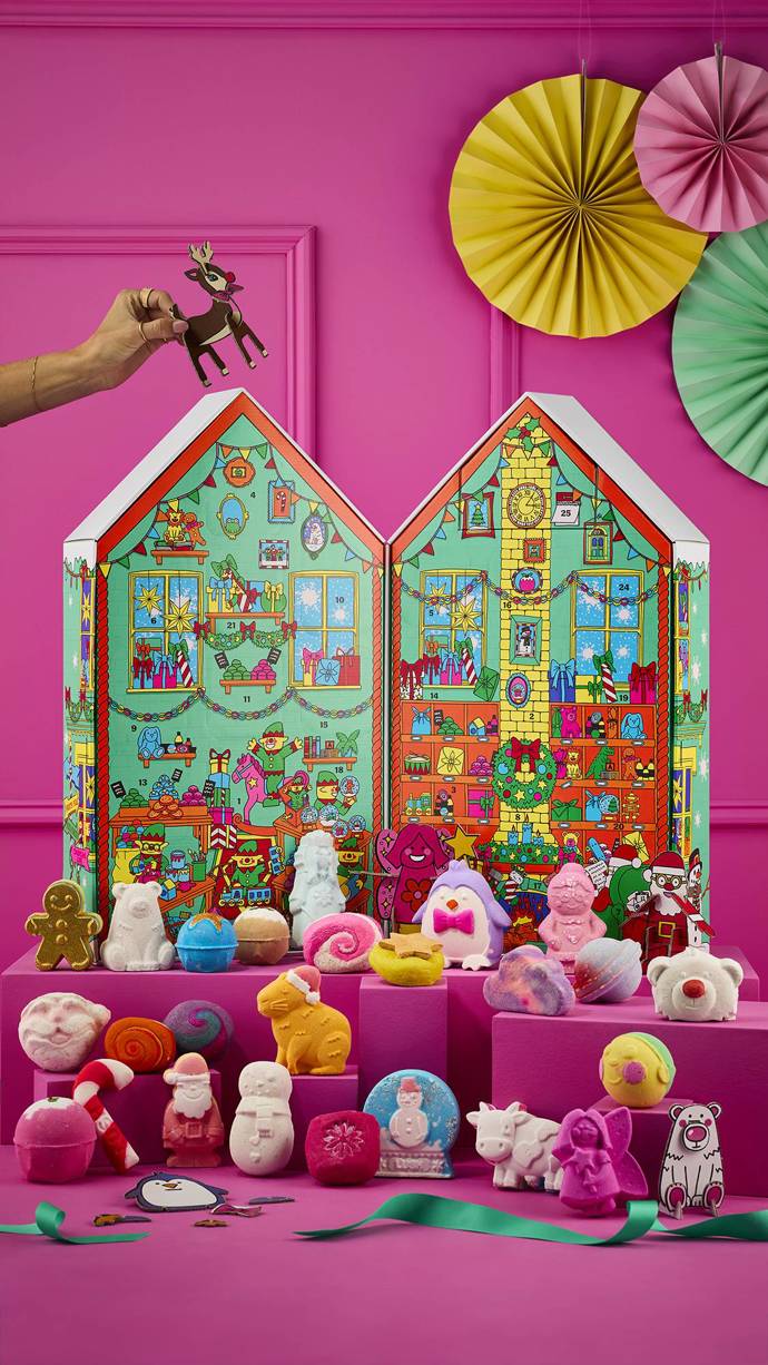29 High Street adventní kalendář s koupelovými bombami, Lush, 4900 Kč
