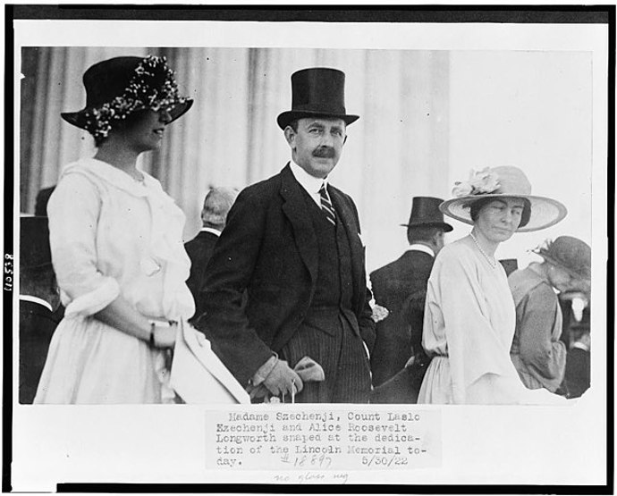 Hraběnka Gladys Vanderbilt Széchényi
Hraběnka Gladys Vanderbilt Széchényi