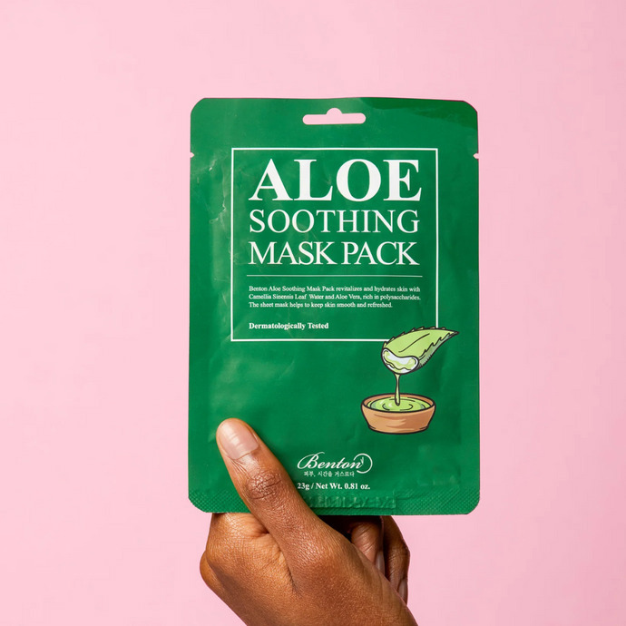 Zklidňujíc maska s Aloe Vera Aloe Soothing Mask, Benton 59 Kč

