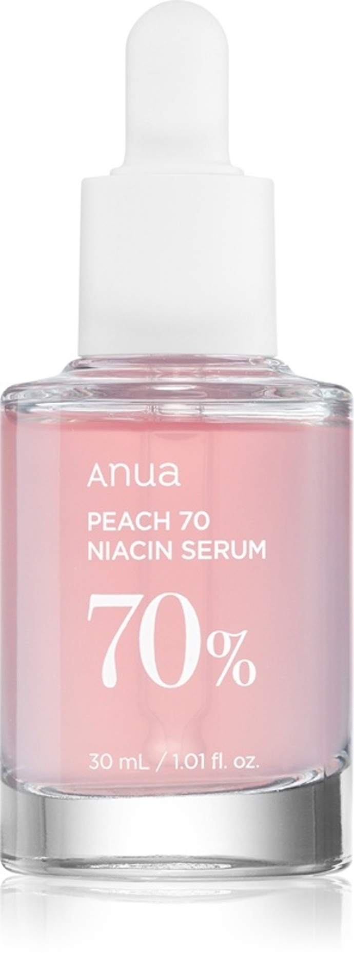 Rozjasňující hydratační sérum na rozšířené póry a vrásky Peach 70% Niacin Serum, Anua, 605 Kč
Rozjasňující hydratační sérum na rozšířené póry a vrásky Peach 70% Niacin Serum, Anua, 605 Kč