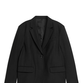 Vlněné sako Oversized Wool Blend Twill Blazer, Arket, 159 eur
