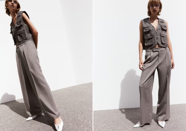Elegantní kalhoty, H&M, 479 Kč

