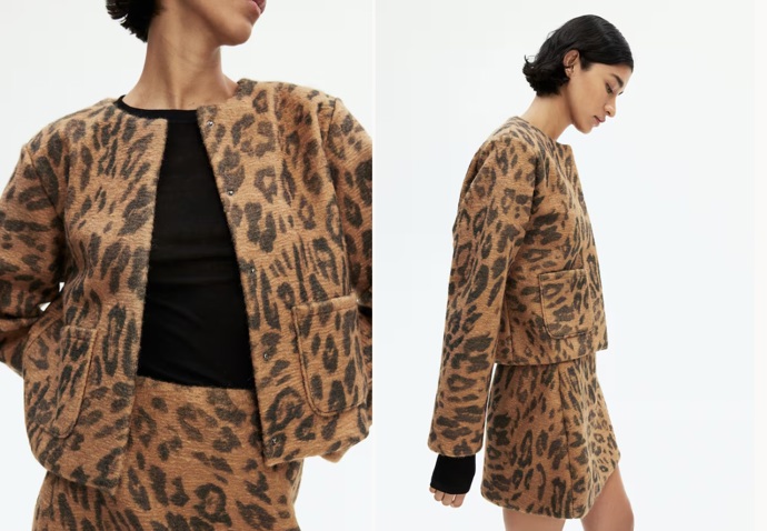 Pletené sako, H&M, 839 Kč
