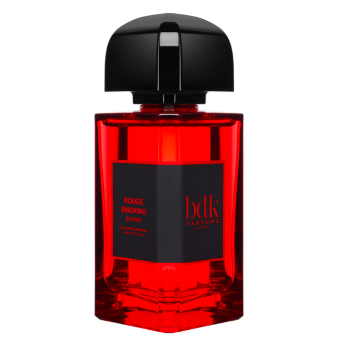 BDK Parfums Rouge Smoking s vůní třešně, růžového pepře, černé vanilky, pižma, tonky a kašmeranu, 4750 Kč
