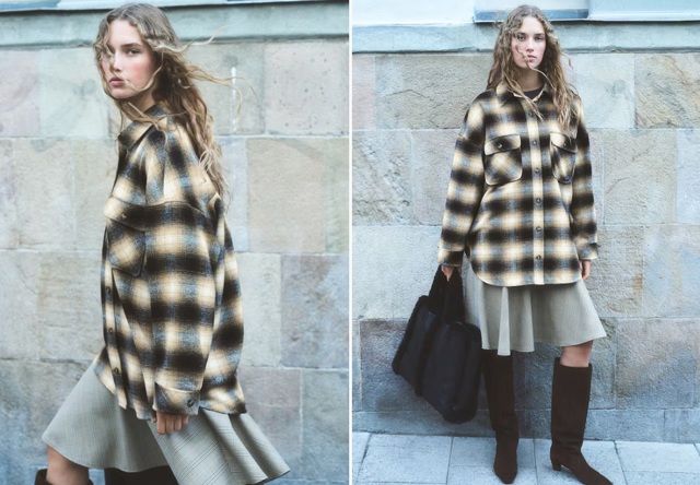 Oversized košile, H&M, 599 Kč
