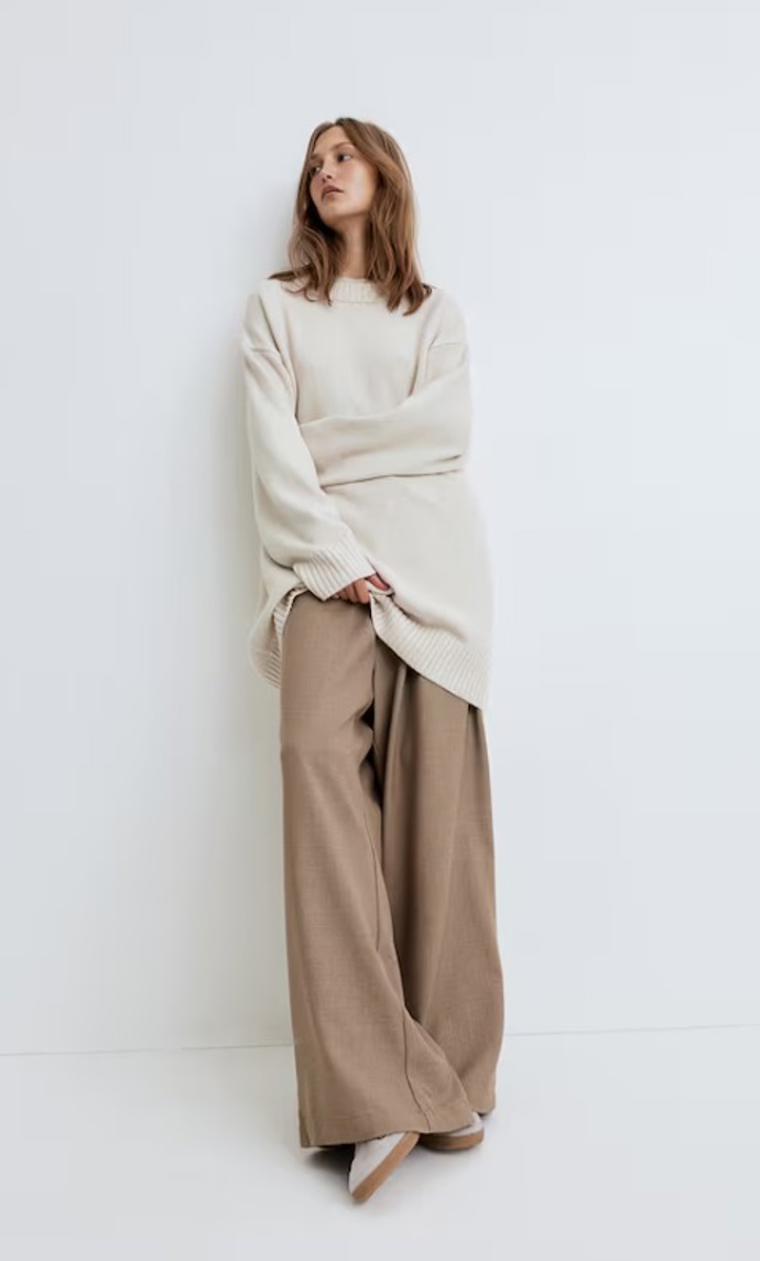 Pletené šaty, H&M, 719 Kč
