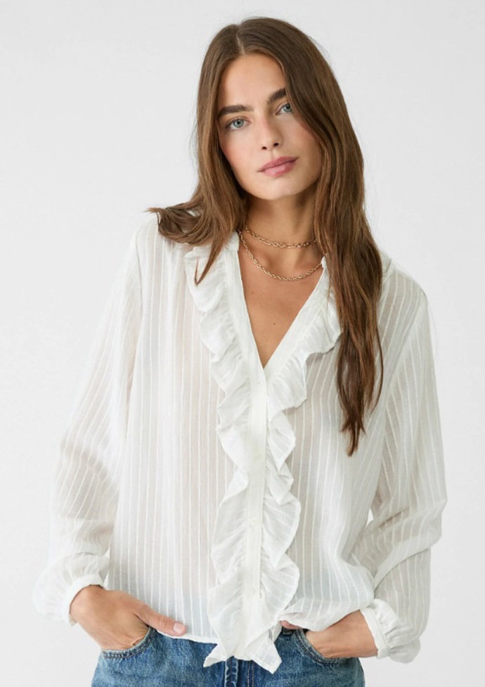 Volánová halenka, Stradivarius, 549 Kč

