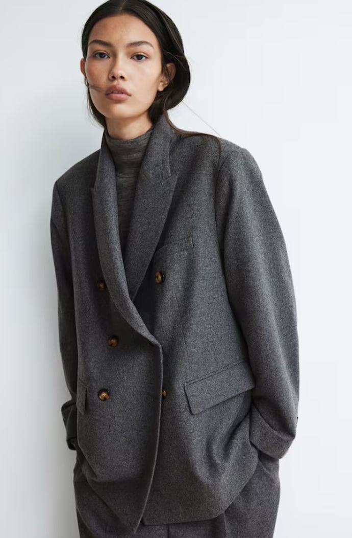 Dvouřadové sako, H&M, 1 459 Kč
