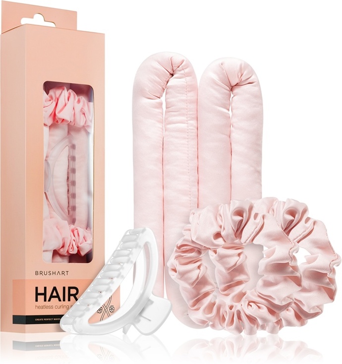 Sada na natáčení vlasů bez tepla Hair Heatless hair curling set, BrushArt, 394 Kč
