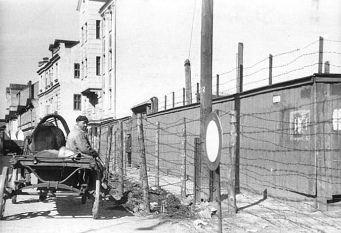 Židovské ghetto v lotyšské Rize

