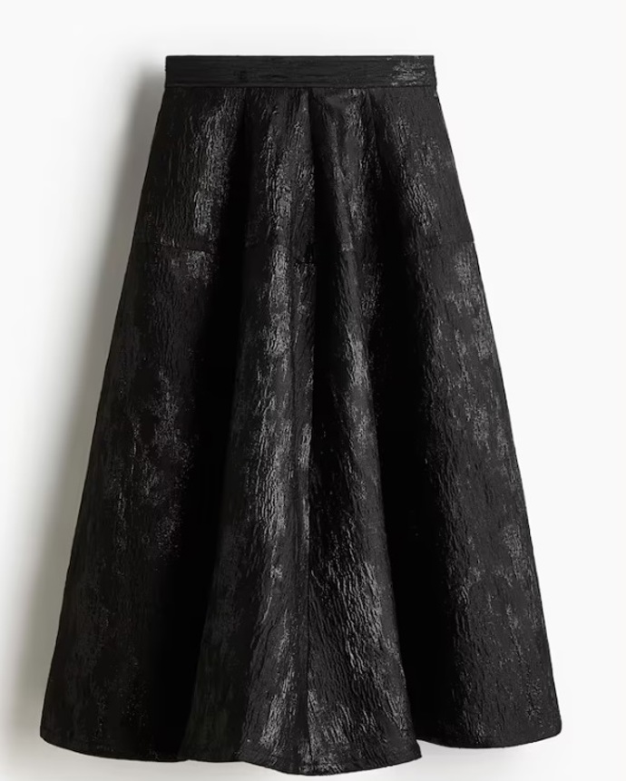 Sukně z žakárové tkaniny, H&M, 1 459 Kč
