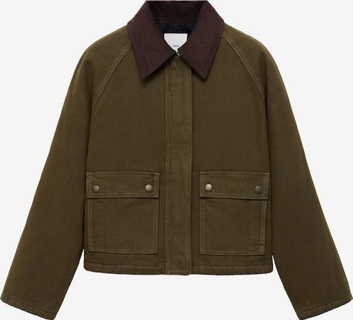 Přechodná khaki bunda 'JESSA', Mango, 2129 Kč
Přechodná khaki bunda 'JESSA', Mango, 2129 Kč