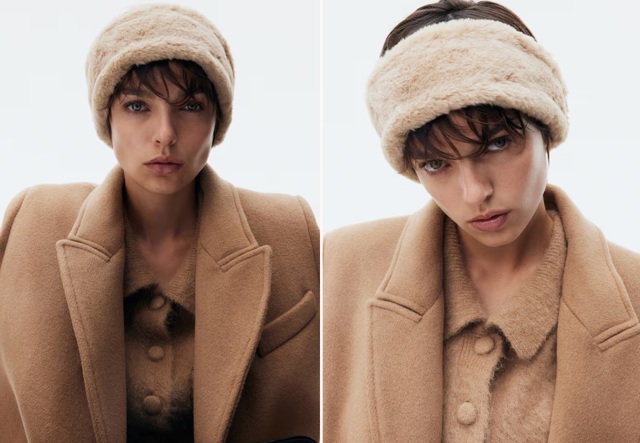 Huňatá čelenka, H&M, 239 Kč
