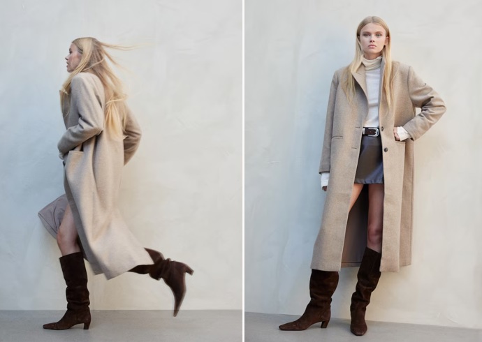 Jednořadový kabát, H&M, 1 699 Kč
