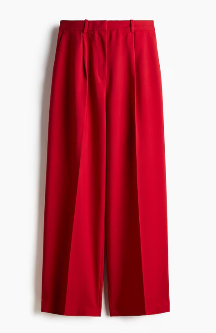 Rovné elegantní kalhoty, H&M, 839 Kč
