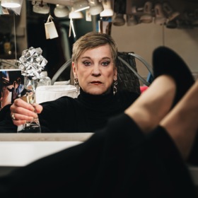 Herečka Simona Peková.
