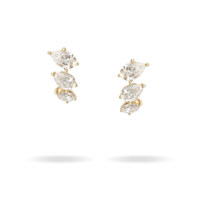 Náušnice Pear Diamond J Hoops - Lab Grown, Adina Reyter, 3498 usd
Náušnice Pear Diamond J Hoops - Lab Grown, Adina Reyter, 3498 usd