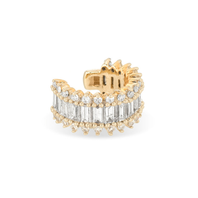 Nasazovací náušnice Full Stack Baguette Ear Cuff, Adina Reyter, 1498 usd
Nasazovací náušnice Full Stack Baguette Ear Cuff, Adina Reyter, 1498 usd