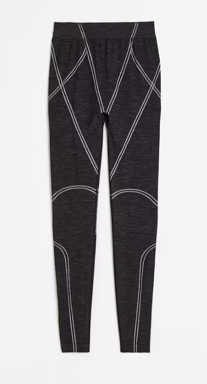 Základní legíny z vlněné směsi DryMove™, H&M, 999 Kč
