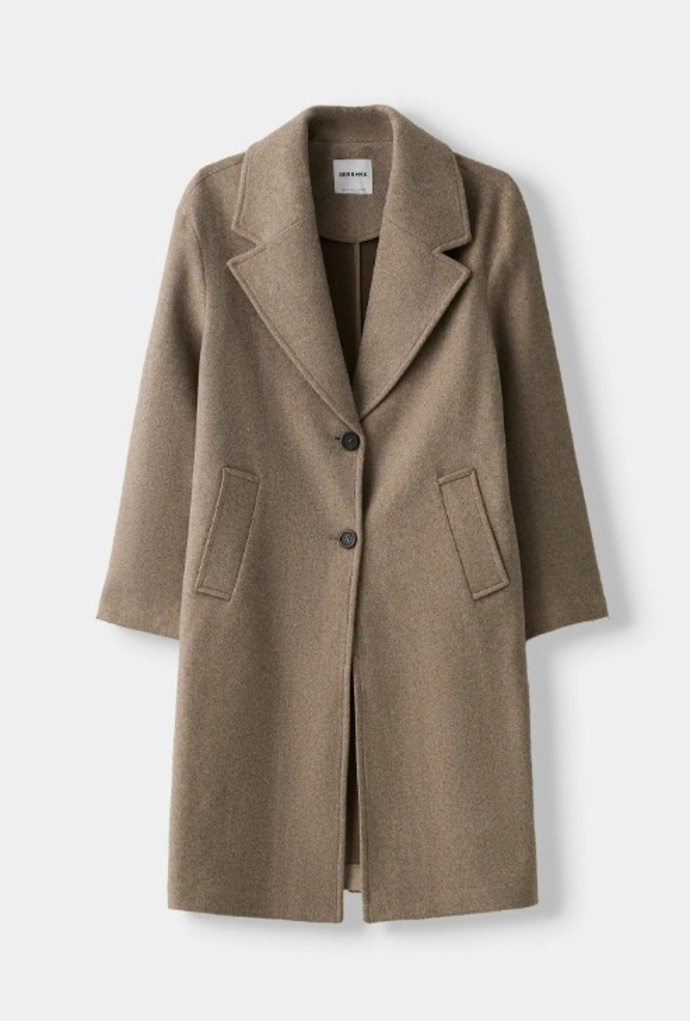 Dámský kabát, Bershka, 849 Kč
