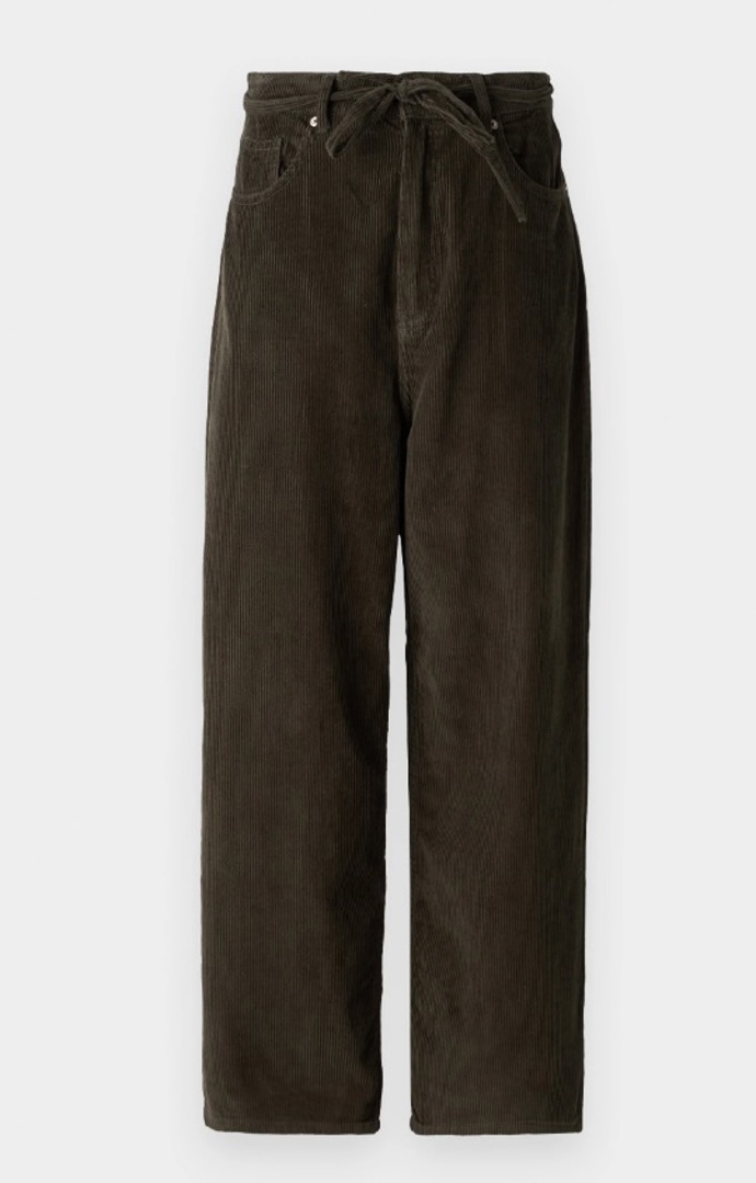 Tmavě hnědé manšestráky, ONLY, 1 200 Kč
