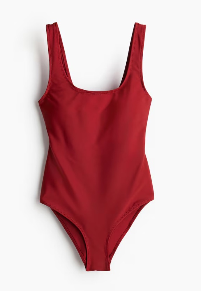 Jednodílné plavky Firm Shape, H&M, 399 Kč
