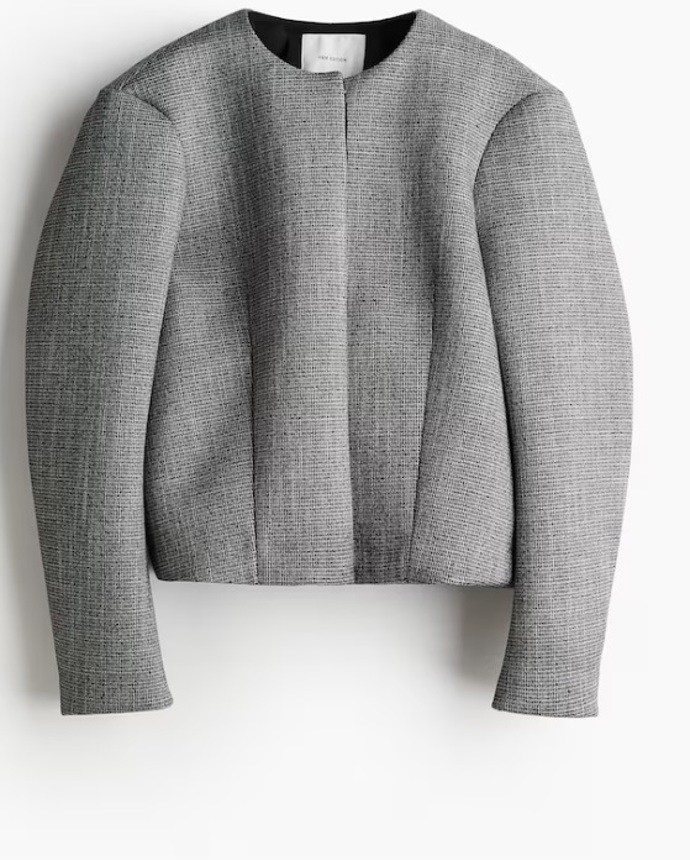 Keprové sako s texturou, H&M, 1 699 Kč
