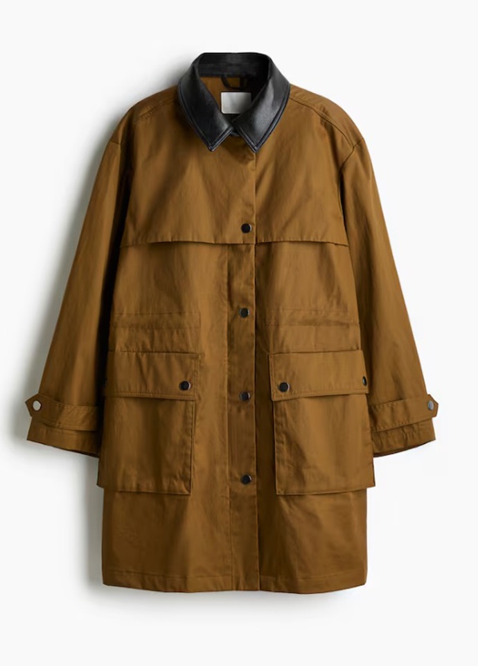 Dlouhá parka, H&M, 1 599 Kč
