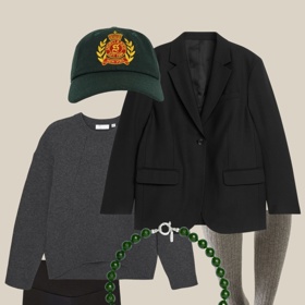 A jak by její outfit mohl vypadat dnes na běžný den v práci? 
