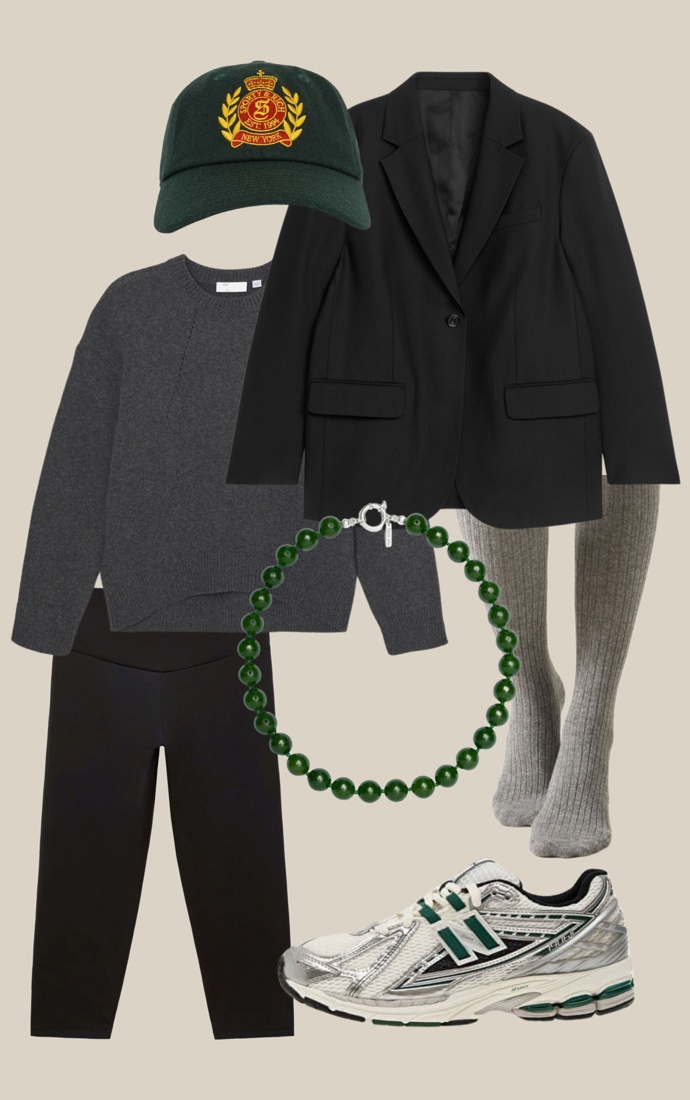 A jak by její outfit mohl vypadat dnes na běžný den v práci? 
