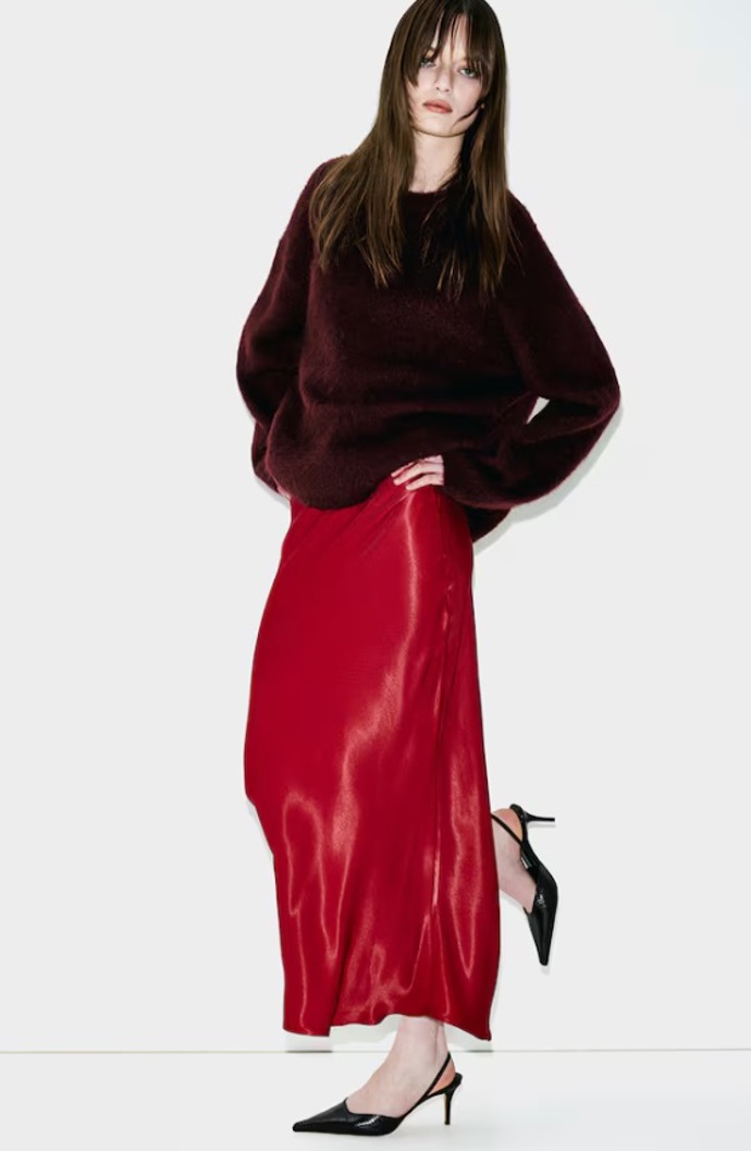 Maxi sukně, H&M, 719 Kč
