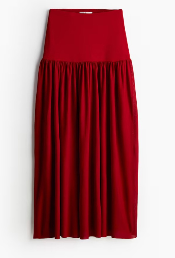 Dlouhá sukně, H&M, 1 199 Kč
