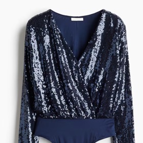 Body s flitry, H&M, 549 Kč
