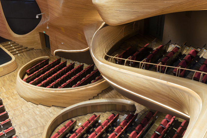 Navržena tak, aby splývala s okolními mokřady, Harbinská opera připomíná sněhovou dunu vyrůstající z krajiny. Architekt Ma Yansong popisuje svůj záměr jako snahu vytvořit budovu, která odráží ducha zimní přírody a zároveň slouží jako kulturní středisko.
