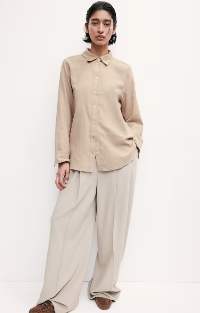 Flanelová košile z bavlny, H&M, 599 Kč
