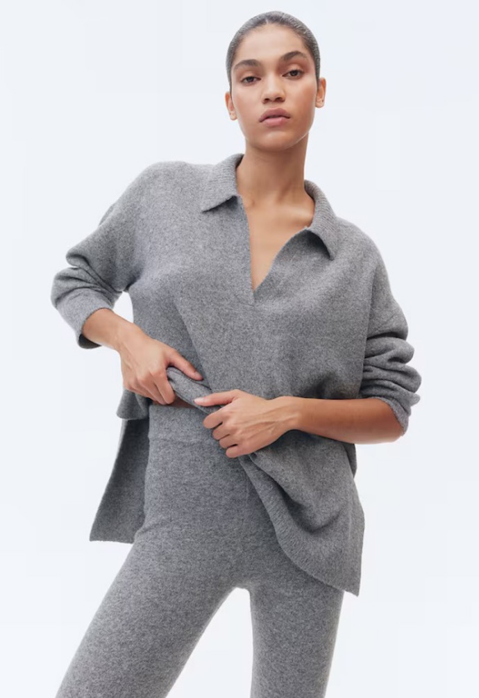 Legíny z jemného úpletu, H&M, 536 Kč
Legíny z jemného úpletu, H&M, 536 Kč