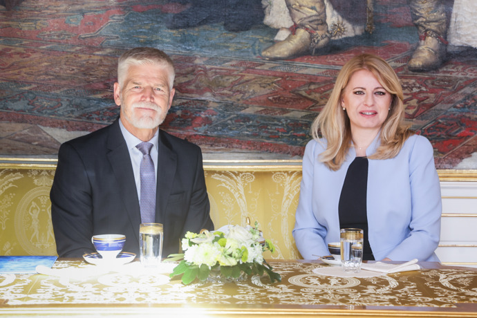 Zuzana Čaputová s Petrem Pavlem
Zuzana Čaputová s Petrem Pavlem