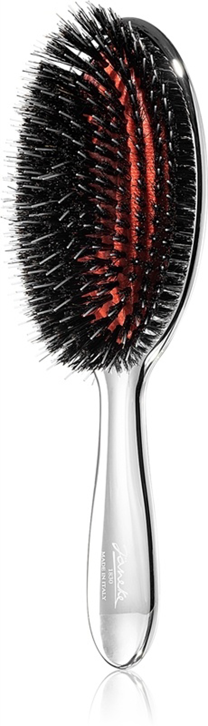 Oválný kartáč Chromium Line Air-Cushioned Brush with Bristles and Nylon Reinforcement, Janeke, 1371 Kč
Oválný kartáč Chromium Line Air-Cushioned Brush with Bristles and Nylon Reinforcement, Janeke, 1371 Kč
