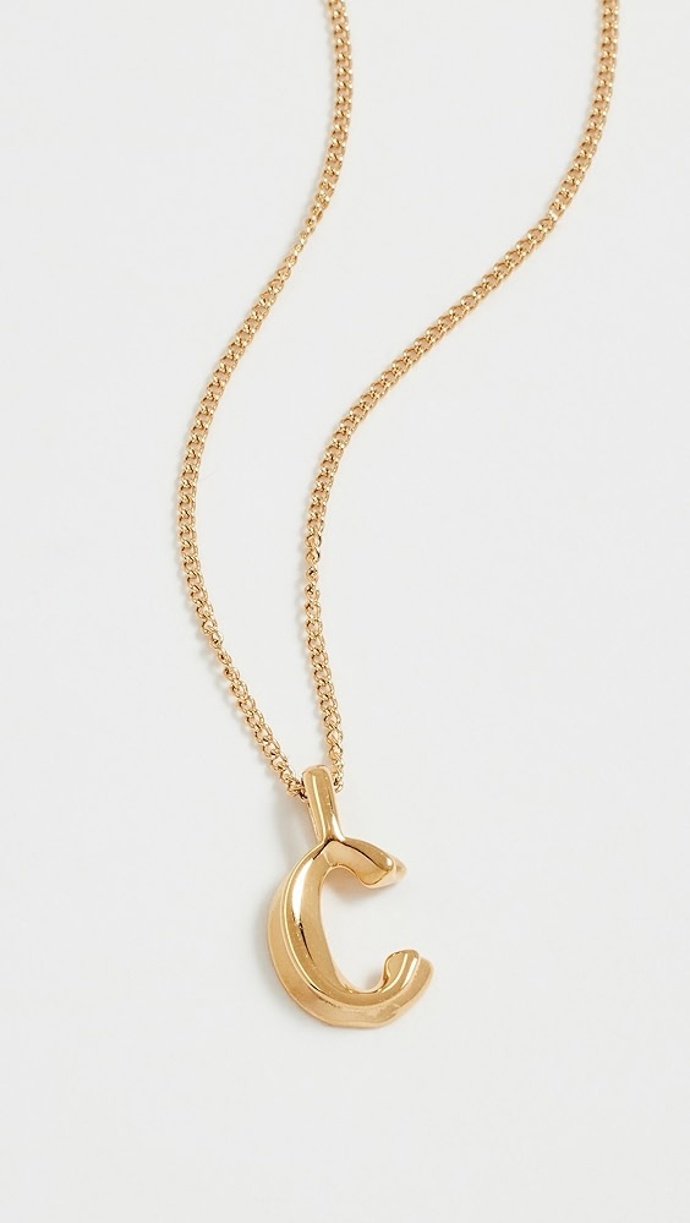 Náhrdelník Monogram Necklace Monogram Necklace, Jenny Bird, 98 eur

